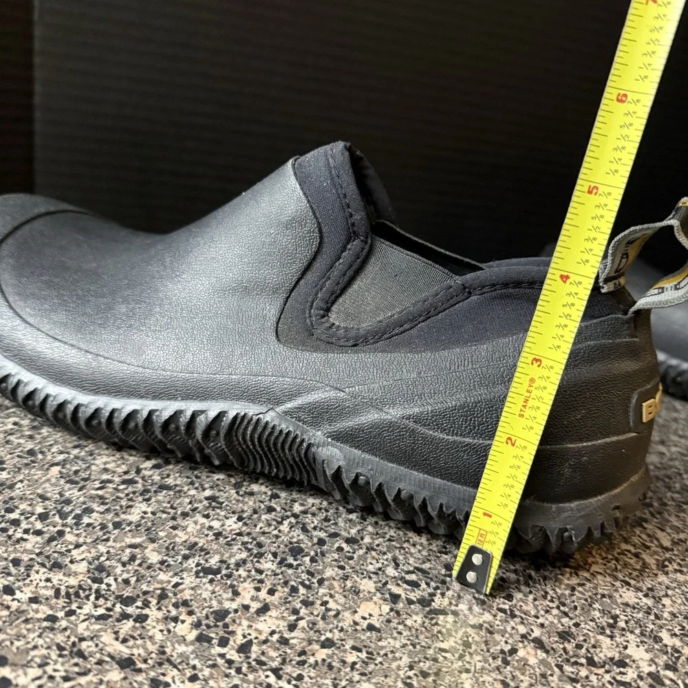 BOGS Shoes Mens 12 Black Waterproof Slip‎ On Urban Walker